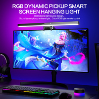 Écran intelligent de jeu ambiant de rétroéclairage RVB Lampe suspendue pour le soin des yeux Barre lumineuse de moniteur de télécommande
