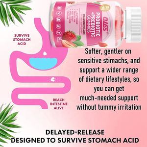 Женский пробиотик для здоровья влагалища клюквенные Мармеладные пробиотики улучшают физическую форму для женщин - Product Image 4