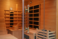 Sauna Uap Inframerah Mewah yang Menggabungkan Sauna Tradisional