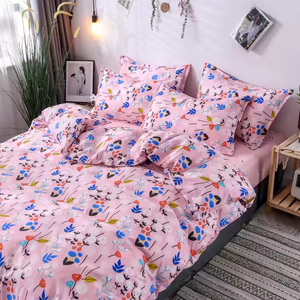 Ensemble de housse de <span class=keywords><strong>couette</strong></span> Queen Size imprimé en polyester le plus vendu. Ensemble de literie. - Product Image 6