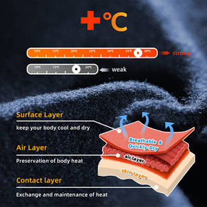 Manches de bras de cyclisme thermiques en polaire bleu Darevie OEM, anti-UV, mangas deportivas, manches de compression, chauffe-bras de cyclisme - Product Image 2