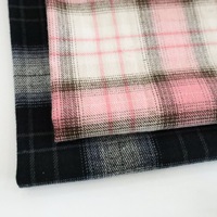 Tissu en coton teint en fil à carreaux écossais 170 g/m² pour vêtements d'enfants (garçons et filles), chemises et pantalons pour hommes et femmes