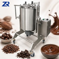 Moulin à chocolat en acier inoxydable, machine à mélanger et à broyer le chocolat, machine à fabriquer le chocolat, moulin à chocolat en pierre