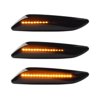 2 pièces de feux latéraux dynamiques à LED, lampe de répéteur de clignotant de voiture pour Alfa Romeo 47typ 156typ 156 Sportwagon typ pour Lancia