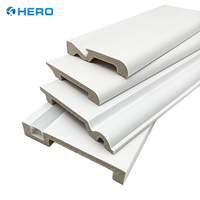 Plinthe blanche personnalisable en PS Hero Metal, écologique, pour la décoration intérieure, étanche