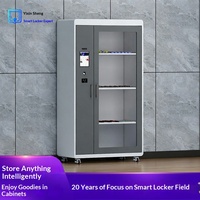 Armoire à outils intelligente pré-assemblée avec gestion RFID, pesage, reconnaissance d'empreintes digitales et faciale, résistante à la rouille, capacité de plus de 70 kg pour usine