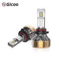 Ampoules de phares de voiture LED de taille mini R12 H1 H3 H4 H7 H13 9005 9006 9004 9007 12V 120W 20000LM Neuves
