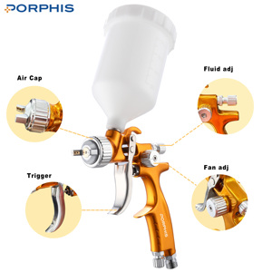 <span class=keywords><strong>Pistolet</strong></span> de <span class=keywords><strong>peinture</strong></span> PORPHIS 0.8/1.0mm avec buse MINI MPH-338, <span class=keywords><strong>pistolet</strong></span> de pulvérisation pour <span class=keywords><strong>carrosserie</strong></span> automobile, <span class=keywords><strong>pistolet</strong></span> de <span class=keywords><strong>peinture</strong></span> pour voitures - Product Image 2