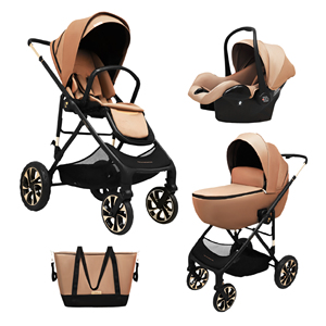 <span class=keywords><strong>Passeggino</strong></span> 3-in-1 con <span class=keywords><strong>Culla</strong></span> e Seggiolino Auto - <span class=keywords><strong>Passeggino</strong></span> Pieghevole per Neonati con Seduta Reversibile - Product Image 1