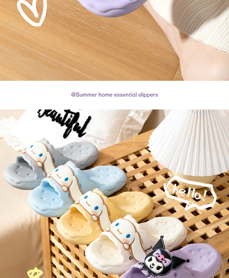 Women House Bath Slippers EVA Thick Sole Outdoor Luxury Designer Personalized Slide Slippers