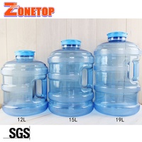 Échantillon Gratuit - Contenant d'Eau en Plastique à Large Ouverture pour Camping en Plein Air avec Robinet - 5L, 8L, 10L, 12L, 15L, 18L, 20L, 22L, 25L