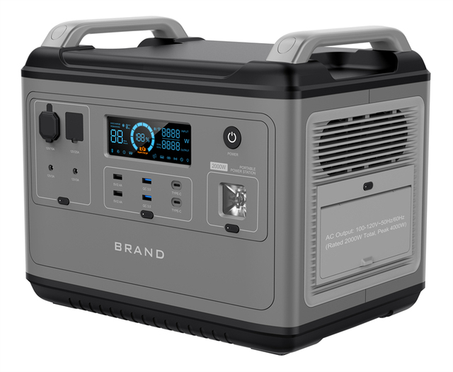 Best Selling Factory Supply UPS Portable Solar Generator 2000w Home Use Solar Power Station Solar Power Generator