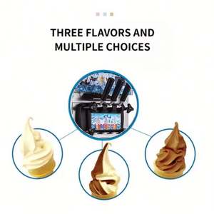 ไอศกรีมนุ่ม1200W 18L/H ที่มีรสชาติผสม2 + 1 - Product Image 6