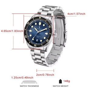 CADISEN C8245 New Automatic <b>Watch</b> Luxury CHARM MIYOTA 8215 <b>Mechanical</b> Stainless Steel 10 Bar Waterproof Men's <b>Watch</b> - Product Image 5