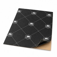 Vente en gros OEM – Isolant phonique en butyl 2 mm 500x800 mm léger et flottant pour voiture – Tapis d'amortissement des vibrations