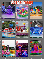 Manège de parc d'attractions pour enfants, équipement rotatif à 360°, jeux de Luna Park, Crazy Break Dance, attraction de fête foraine