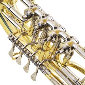 <span class=keywords><strong>Tuba</strong></span> BB Tone avec corps en laiton jaune à quatre touches plates Finition laqué<span class=keywords><strong>e</strong></span> doré<span class=keywords><strong>e</strong></span> Grande capacité de maintien - Product Image 5