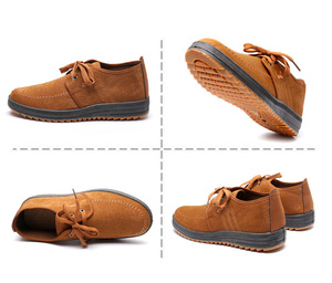 Scarpe Tradizionali di Pechino per Uomo di Mezza Età e Anziani, <span class=keywords><strong>Casual</strong></span> in PU e Rete, Comode, Allacciate, Traspiranti e Leggere per l'Inverno - Product Image 6