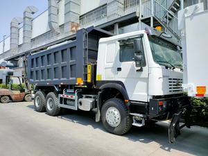 Sinotruk Howo Nuevo 6x4 371 Camión volquete Camión diésel pesado con dirección izquierda Garantía completa y protección mental de cara antigua - Product Image 5
