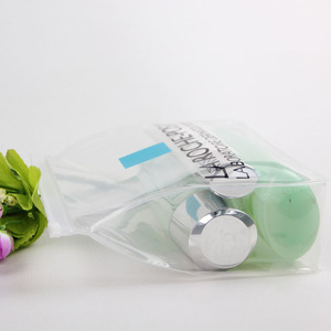 Tiêu Chuẩn EU Đạt 0.3Mm Độ Dày Nhựa Crystal PVC Túi Túi Với Dây Kéo - Product Image 4