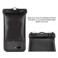 Nuevo diseño IPX8 Bolsa impermeable para teléfono móvil Universal TPU Bolsa flotante para teléfono para deportes al aire libre