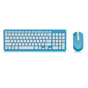 Office business style wireless keyboard and mouse combos 96 Keys USB Receiver for Laptop Working Office