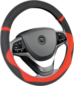 Fundas para <span class=keywords><strong>volante</strong></span> de cuero PU de PVC para coche, accesorios para coche, cubiertas para ruedas - Product Image 4