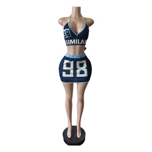 Set di pantaloncini da <span class=keywords><strong>donna</strong></span> 2025 con stampa camicia corta + gonna 2 pezzi Set da ragazza Y2K <span class=keywords><strong>Sexy</strong></span> abbinati a due pezzi <span class=keywords><strong>per</strong></span> <span class=keywords><strong>abbigliamento</strong></span> estivo da <span class=keywords><strong>donna</strong></span> - Product Image 6