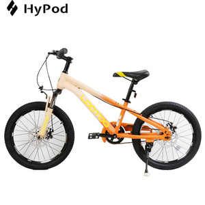 Vélo de montagne pour enfants de 9 ans, 14 pouces, fabrication chinoise, vitesse unique, jante en alliage d'aluminium, cadre en acier, freins à disque, suspension arrière - Product Image 2