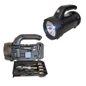 Voor E-commerce Outdoor Huishoudelijk werk Verlichting ABS Zaklamp Gereedschapsset Draagbare lamp - Product Image 2
