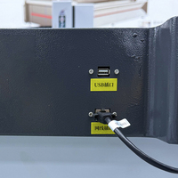 Snelle, kleine digitale CNC-snijmachine voor lederen schoenpatronen, met vibrerende snijder, CCD en projector