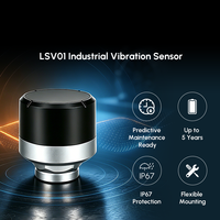 Transmetteurs de vibrations et de température sans fil IoT LoRaWAN pour machines, dispositif IP67, capteur de vibrations industriel LoRa