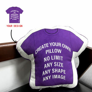 Kalıp kesim peluş ev adı harfli yastık durumda 50*50cm kare yastık örtüsü özel LOGO minder örtüsü - Product Image 1