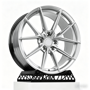 Jantes en alliage d'aluminium moulées par flux formant 15 16 17 18 19 pouces, jantes de voiture 5x100 5x112 5x114.3 pour <span class=keywords><strong>BMW</strong></span> - Product Image 1