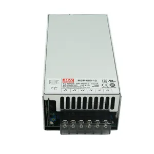 Meanwell MSP-600-3.3 120A แหล่งจ่ายไฟแบบมัลติฟังก์ชัน PFC เต็มช่วงแหล่งจ่ายไฟแบบ DC สำหรับทางการแพทย์