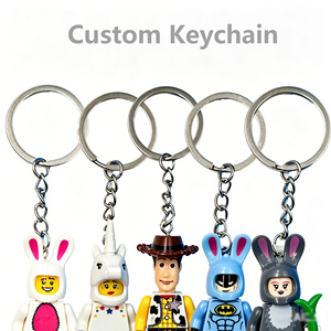 Figurines de dessins animés, ensemble de blocs de construction de personnages d'anime, kit de modèles en plastique, emballé dans un sac OPP, série amusante mystère, jouets d'assemblage - Product Image 2