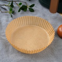 Hot Sale 150pcs Biodegradable Parchment Paper Liners Air Fryer Disposable Paperboard Oil-Proof Baking Parchment Paper