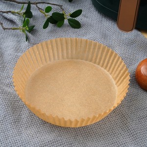 Bestseller 150 Stück Biologisch Abbaubare Backpapier-Einlagen für Heißluftfritteusen Einweg-Ölbeständiges Backpapier - Product Image 2
