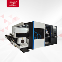 Machine de découpe laser à fibre fermée Rbqlty 6000W, machine de découpe laser industrielle pour métaux, vente chaude