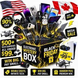 NA <strong>Black</strong> <strong>Friday</strong> Wholesale Mystery Box Electronic Random 1-3PCS 500+ Different High Value Gadgets Available Low Price Mystery Box - Product Image 1