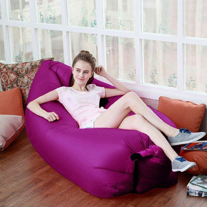 <b>Inflatable</b> <b>Sofa</b> Bed Green Portable Outdoor Air Mattress Waterproof Modern Design - Product Image 2