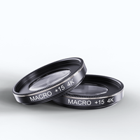 Objectif universel pour téléphone portable 37 mm, macro HD 30X 45X pour tous les smartphones