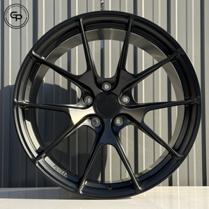 Jantes <span class=keywords><strong>BMW</strong></span> <span class=keywords><strong>E46</strong></span> <span class=keywords><strong>17</strong></span> 18 19 20 21 22 pouces 5x112 concaves en alliage d'aluminium noir satiné monobloc forgé pour <span class=keywords><strong>BMW</strong></span> M3 M4 M524 pouces - Product Image 2