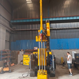 Giàn Khoan mỏ thủy lực mang bánh xích di động chạy bằng DIESEL thân thiện với môi trường bảo hành 1 năm bảo trì thấp cho độ sâu 1000m - Product Image 2