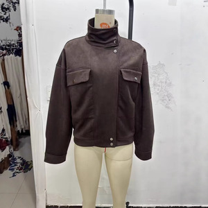 Chaqueta Bomber Holgada de Moda para Mujer, Estilo Europeo Americano, Temperamento Moderno, Primavera 2026, <span class=keywords><strong>BR</strong></span>&ZACross-border Explosions - Product Image 3