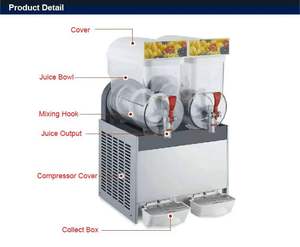 Продается Коммерческая 15LX2 машина для производства слякоти с двумя баками - Product Image 3