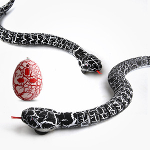 Modèle de <span class=keywords><strong>serpent</strong></span> en plastique miniature sur mesure, télécommandé par infrarouge, en forme d'œuf, pour simulation, accessoire de farce, décoration de groupe et objet de présentation - Product Image 3