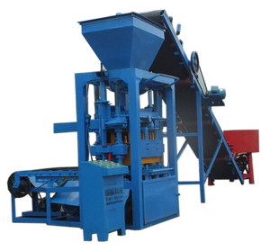 QTJ4-30 Hướng dẫn sử dụng Khóa liên động lát khối máy làm mới xây dựng rung xi măng gạch khuôn máy cho đất sét thô - Product Image 1