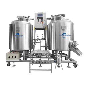 2HL 250l Brewhouse 250L 3bbl 2/3 Vessel Brewhouse Brewery Gas/electrical Heating Home Beer Brewing System