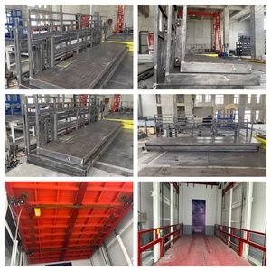 Vente directe usine : Pont élévateur quatre colonnes en acier, hydraulique, pour voitures et marchandises, capacité 3 tonnes, table élévatrice pour véhicules - Product Image 3
